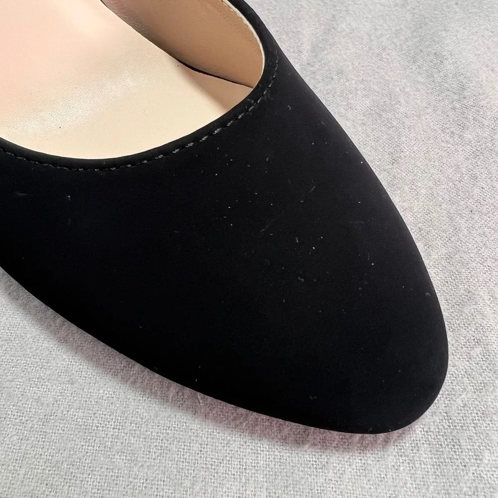 Benjamin Walk Touch Ups Amanda Black Modern Classic Dressy Heels 7M‎